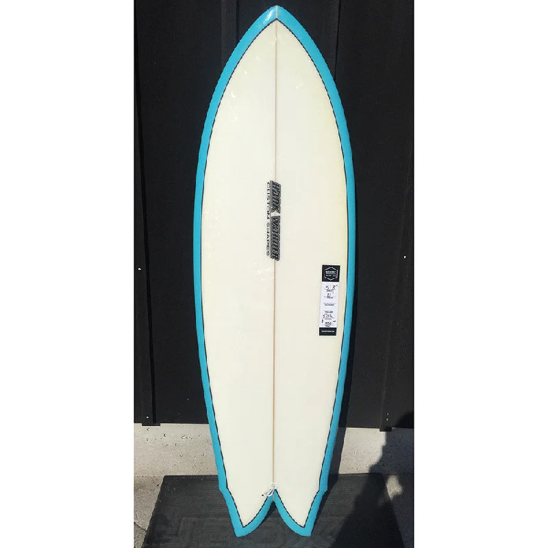 surfboard deck traction pad for more comfort-Used Hank Warner 5'8" Fish Surfboard