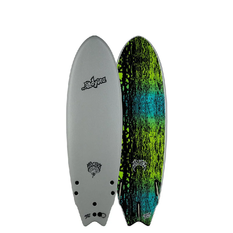 surfboard waterproof fins for secure riding-Catch Surf Odysea X Lost 5'11" RNF Surfboard - Grey