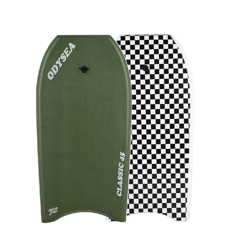 surfboard foam protector for safe handling-Odysea - 45" Classic Bodyboard - Military Green