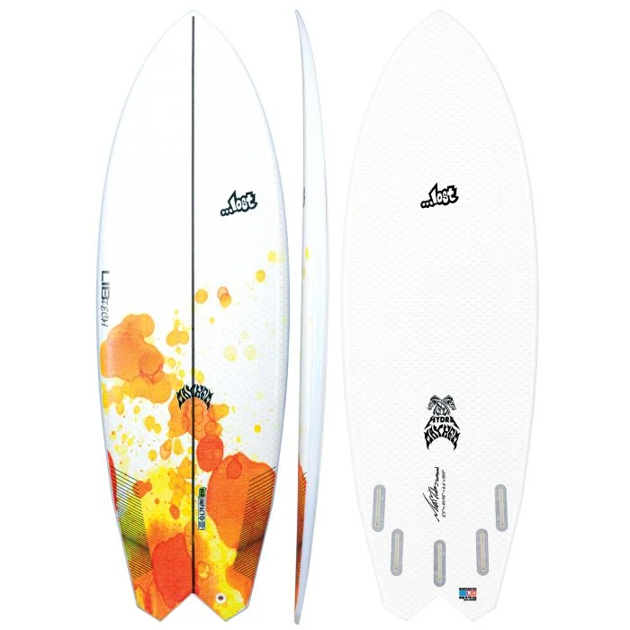 surfboard tail pads with unique designs for style-5'5" Lib Tech Lost Hydra