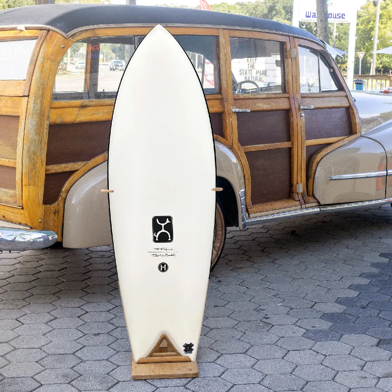 longboard surfboards with durable outer coating for protection-Firewire Too Fish Helium 5'6 Surfboard - Futures