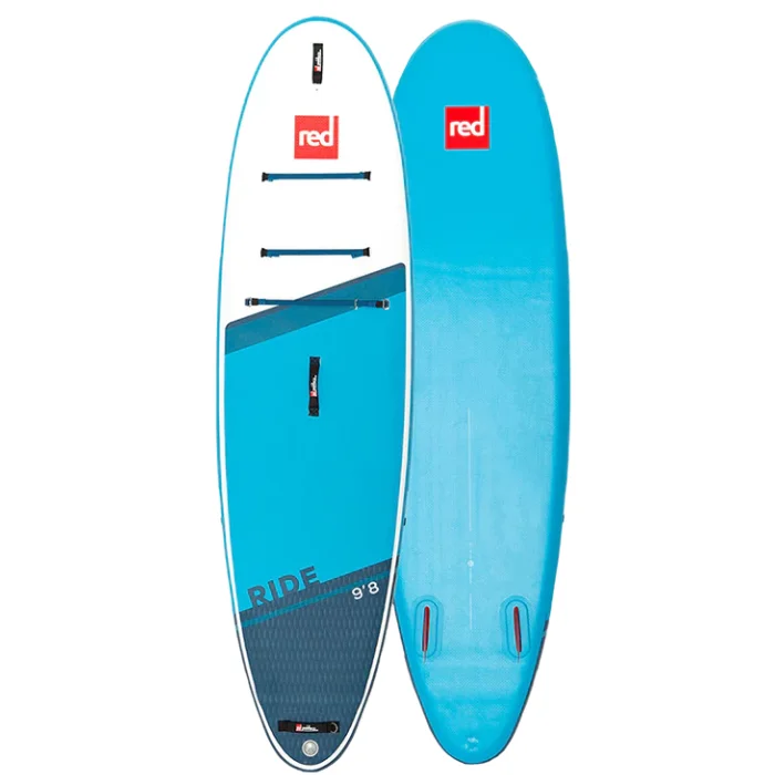 longboard surfboards with shallow concave for easier handling-9'8" Red Ride MSL