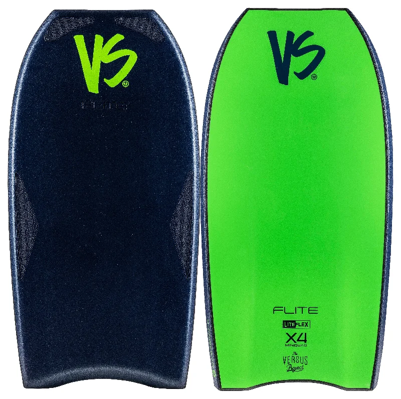 longboard surfboards with enhanced turning radius-VS Flite - Midnight Blue/Fluro Green Multi Sizes CLICK HERE