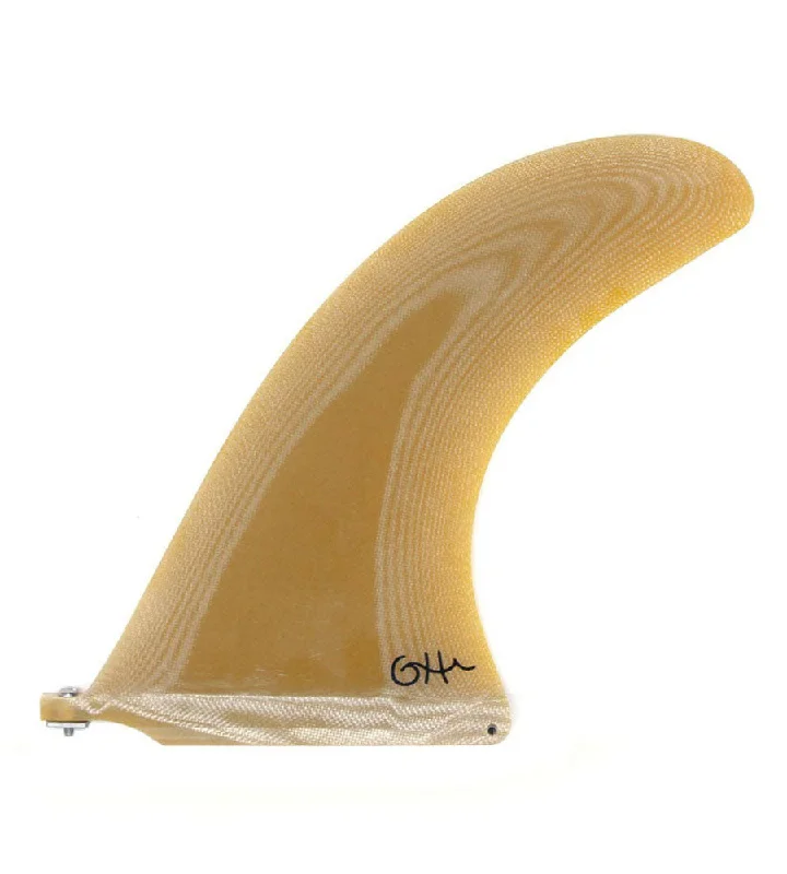 surfboard fins with durable, lightweight material-D-Fin Mustard 9.75