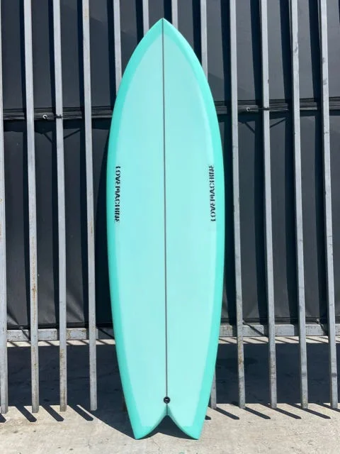 longboard surfboards for all-wave conditions-Love Machine | 5'3" Wills Fish Old Surfboard Yellow