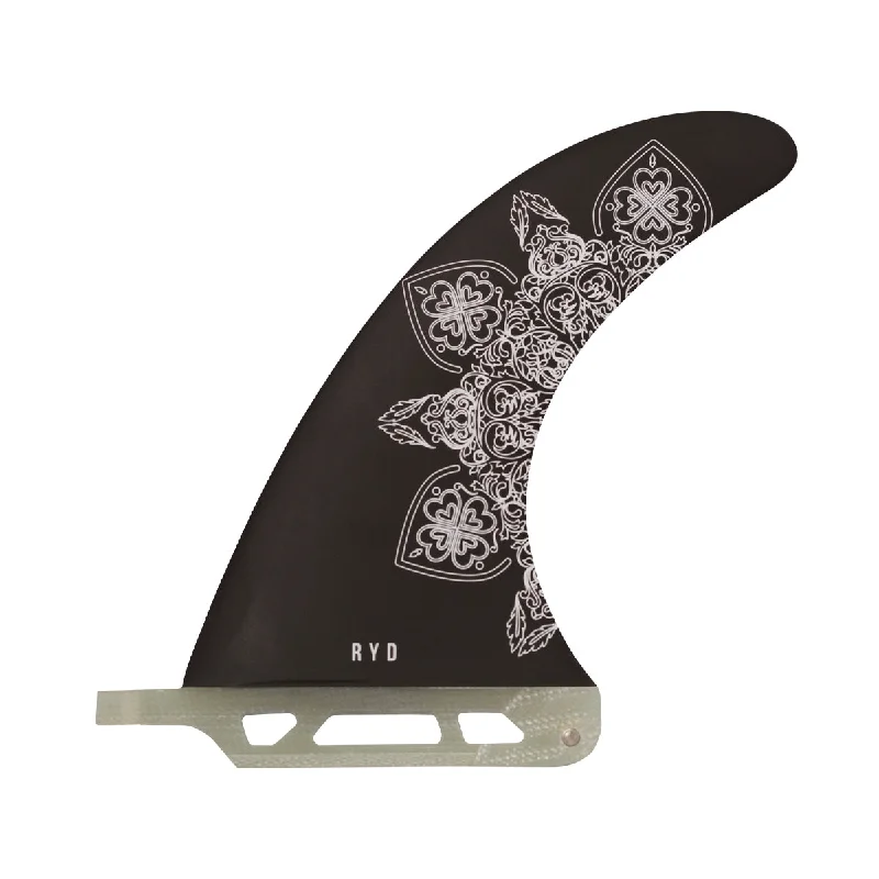 surfboard fins with unique shapes for customized rides-RYD Longboard Fin - 2+1 Range - Axial Single - 6.5 Inch (OLD)