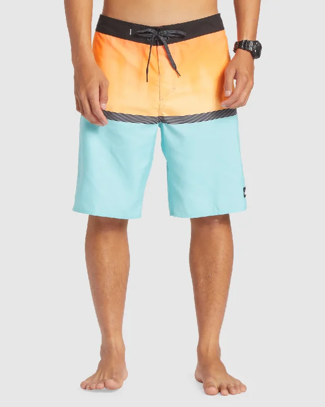 surf clothing with long sleeves for sun protection-Mens Everyday Division 20" Boardshorts