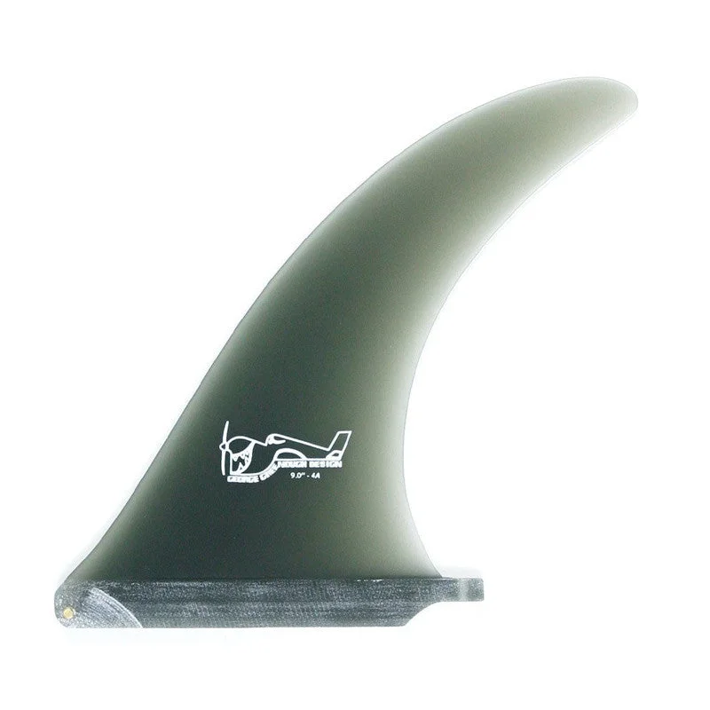 surfboard fins for quick wave navigation-True Ames Greenough 4-A 7.5" Fin - Smoke