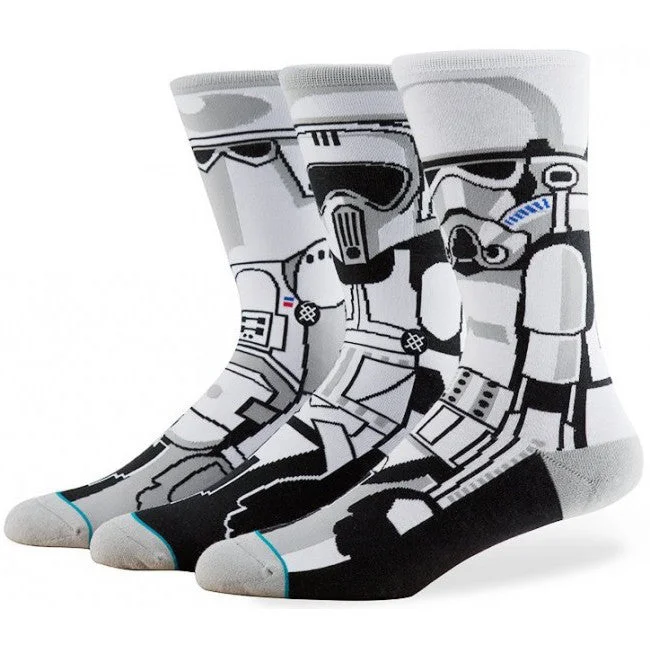 surf clothing with moisture-wicking properties-Stance Star Wars Trooper Sock