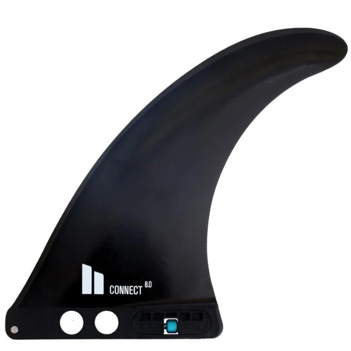 surfboard fins for smooth rides on small waves-FCS II Connect 9" Longboard Fin - Soft Flex