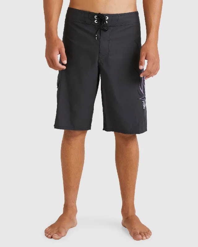 surf clothing for sport-specific training-Mens Flame OG Boardshorts