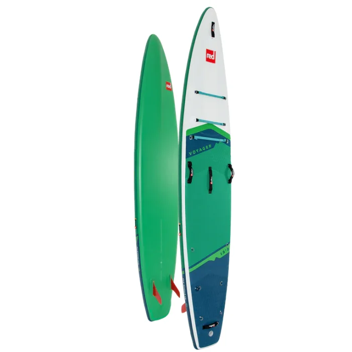 longboard surfboards with modern performance features-13'2" Red Voyager 2024