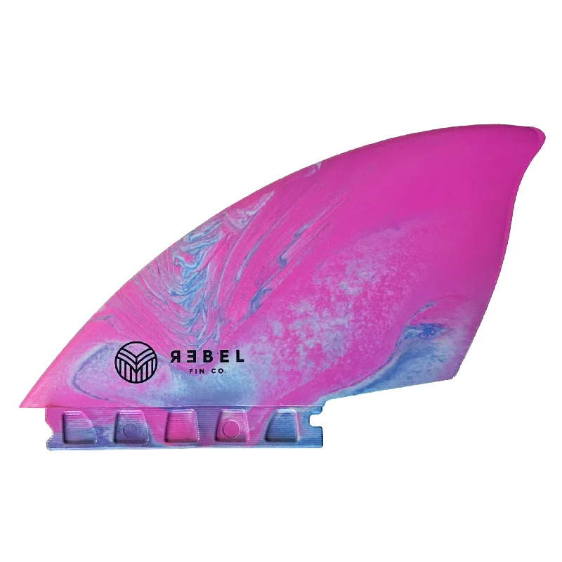 surfboard fins with easy-to-adjust setups-MARBLE TWIN FINS - recycelte glasfaserverstärkte Materialien