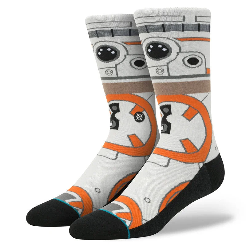 surf clothing for in-water comfort-Stance Star Wars Thumbs Up Sock