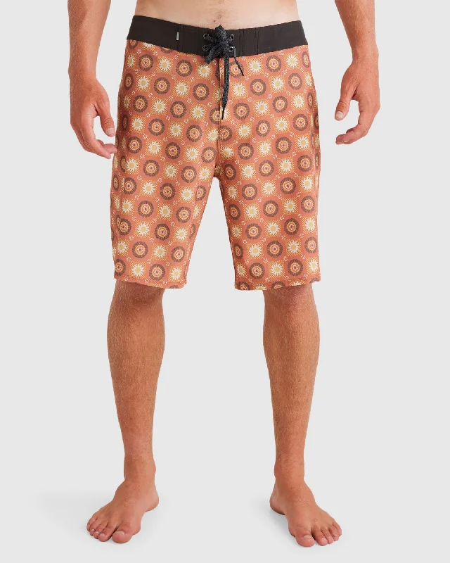 surf clothing with zippered pockets-Mens Surfsilk 69 19" Boardshorts