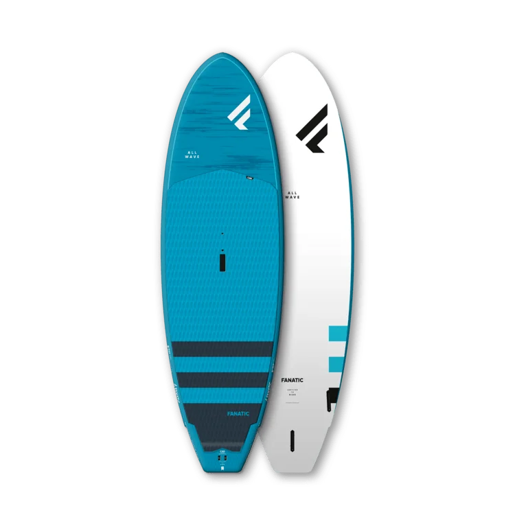 longboard surfboards with low rocker for smooth surfing-9'3" Fanatic AllWave 2022