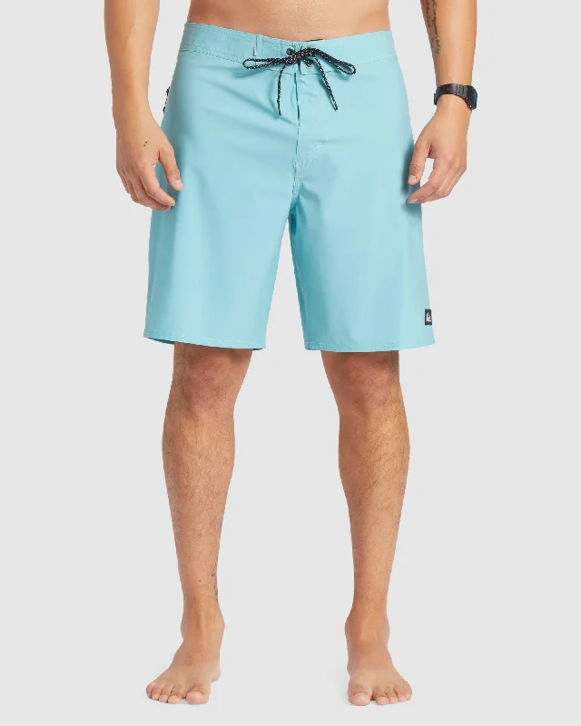 surf clothing with ventilation for breathability-Mens Surfsilk Kaimana 19" Boardshorts