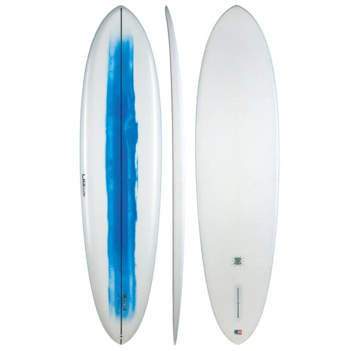 surfboard tail guards for added impact resistance-7'4" Lib Tech Terrapin