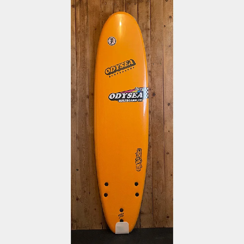 surfboard stand for easy storage at home-Catch Surf Odysea 7'0" Log X Taj Burrow Pro Surfboard - Pilsner (Old)