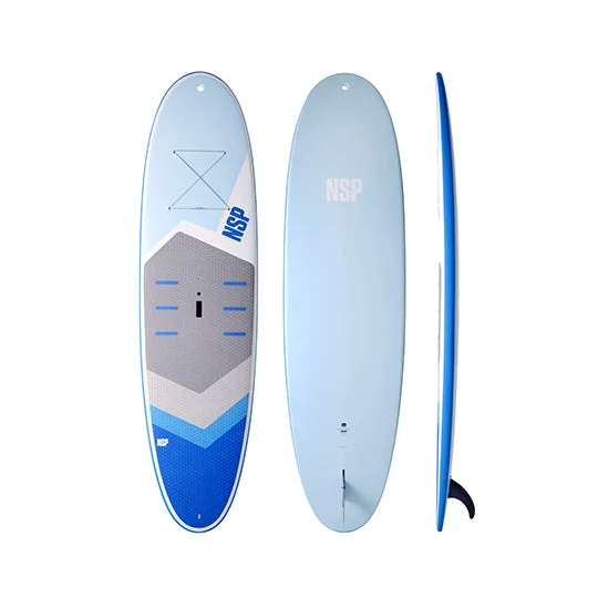 surfboard board covers with heavy-duty material for durability-9’8” NSP - HIT Cruiser SUP - HIT - Single fin