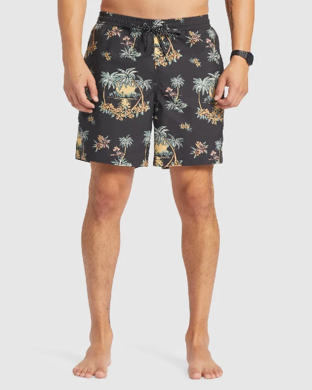 surf clothing for year-round use-Mens Everyday Mix 17" Swim Shorts