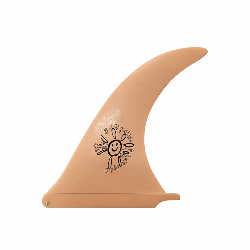 surfboard fins with easy-release systems-Captain Fin Alex Knost Sunshine 10" Longboard Fin - Orange