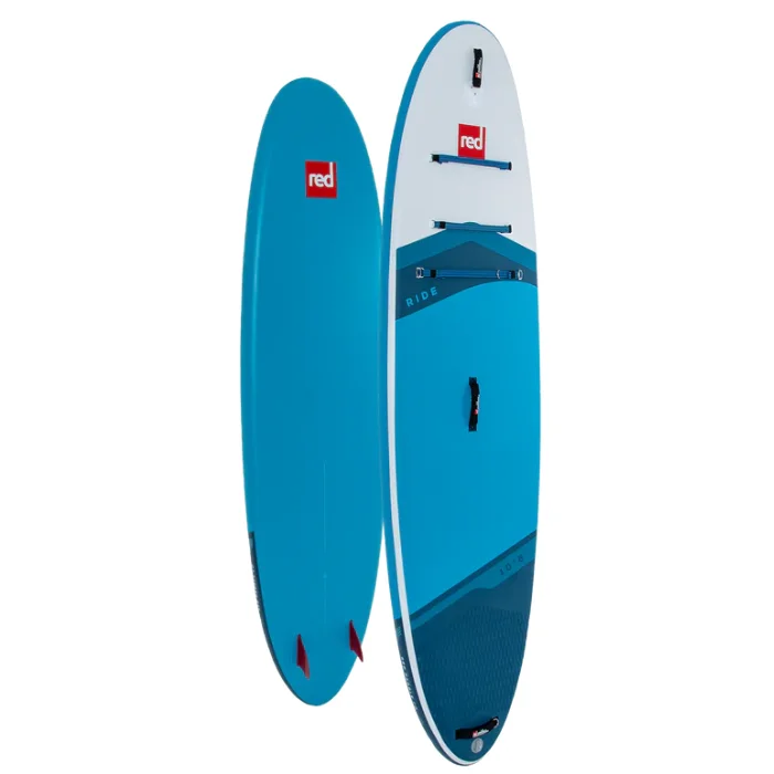 longboard surfboards with enhanced turning radius-10'8" Red Ride MSL 2024