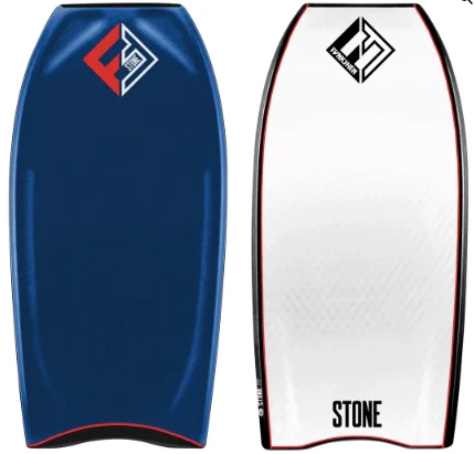 longboard surfboards with hybrid outlines for versatility-Funkshen - STONE - Premium PP Bodyboard -42"/43"