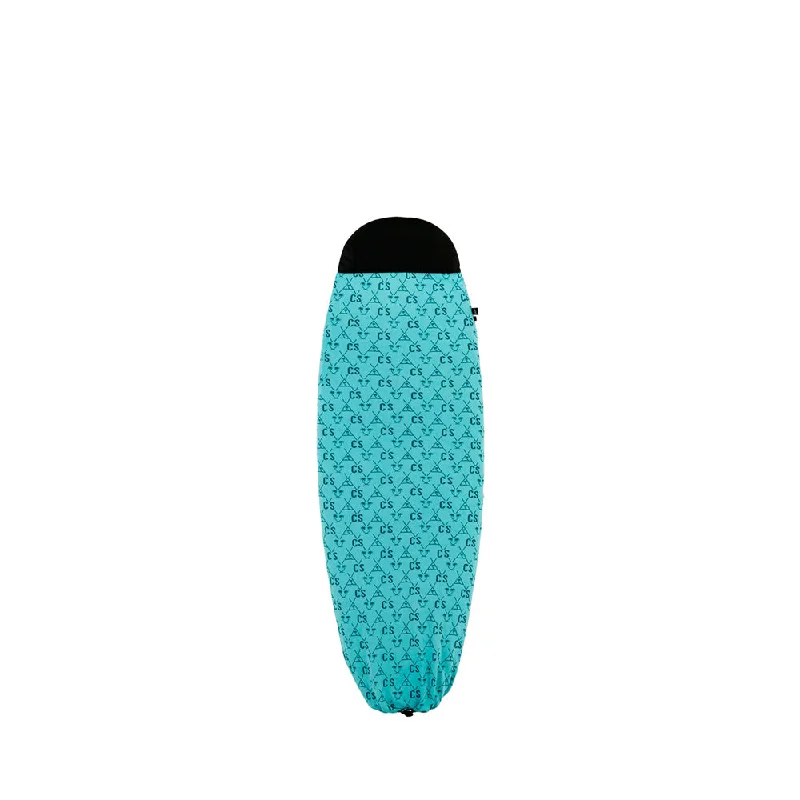 surf clothing for versatile use-Board Sock - Aqua - 5'