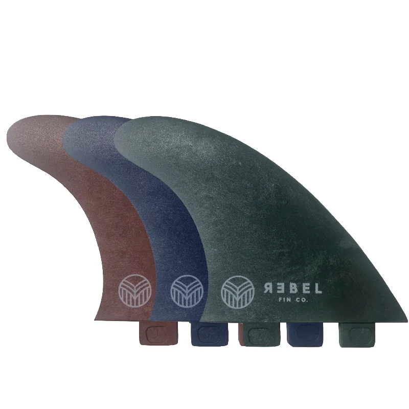 surfboard fins for better wave engagement-THRUSTER FINS - FCS 1 - recycelte Fischernetze