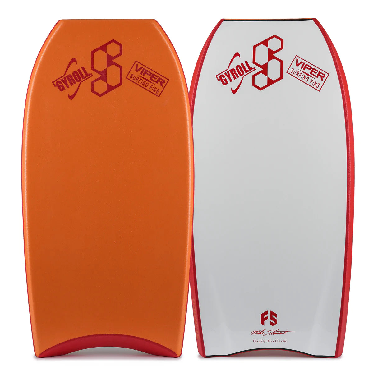 longboard surfboards for better surf control-Science Style Zero X - Orange White