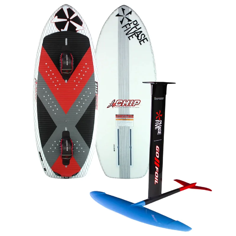 surfboard handle straps for comfortable carrying-2023 The Chip Board + GoFoil Package