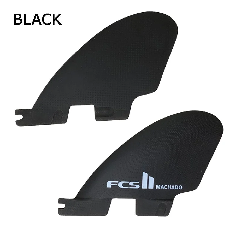 surfboard fins for smaller boards-FCS II Rob Machado Sunday Side Bytes - Black