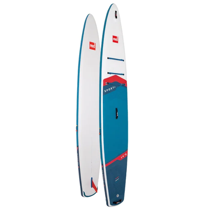 longboard surfboards with eco-friendly materials-14' Red Sport+ MSL 2024