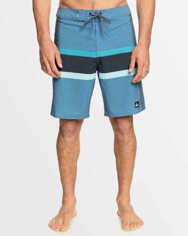 lightweight surf clothing for traveling-Mens Highline Arch 19" Boardshorts