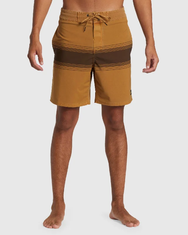 surf clothing with lightweight hoodies-Mens Surfsilk Street Trunk 18" Boardshorts