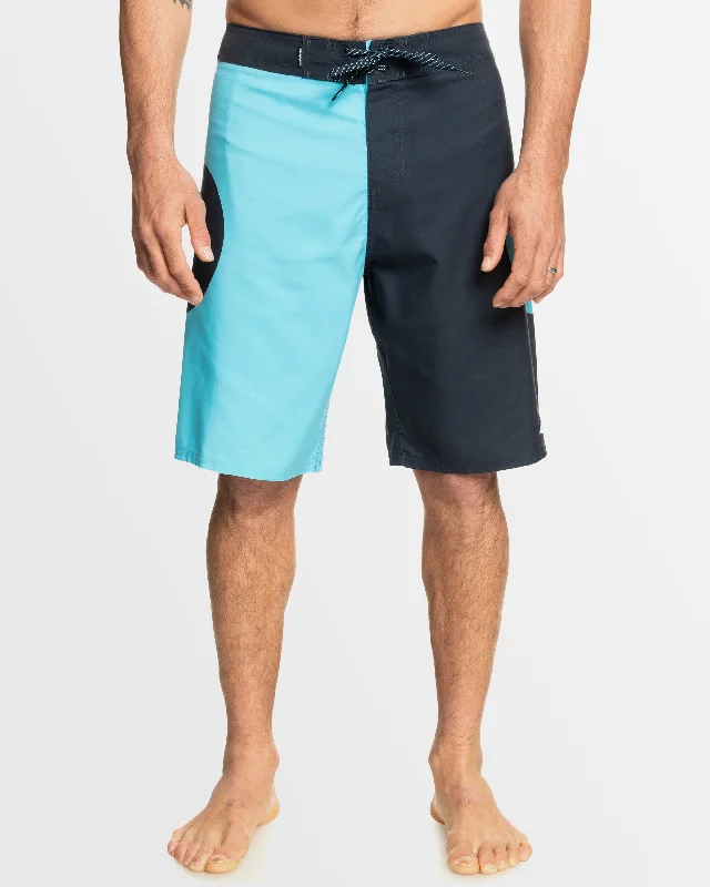 surf clothing for protecting skin from saltwater-Mens Everyday Griff Straight 21" Boardshorts