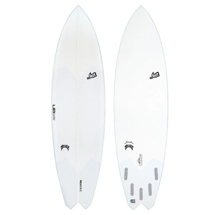 surfboard tail guards for added impact resistance-7'4" Lib Tech Lost Glydra - B-Grade