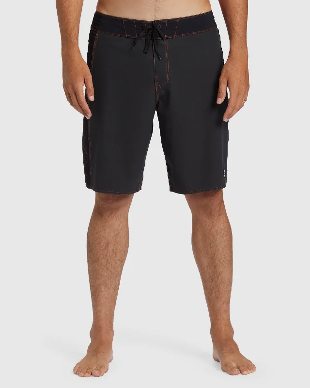 surf clothing with stretchy, comfortable fit-Mens D Bah Immortal Pro 20" Boardshorts