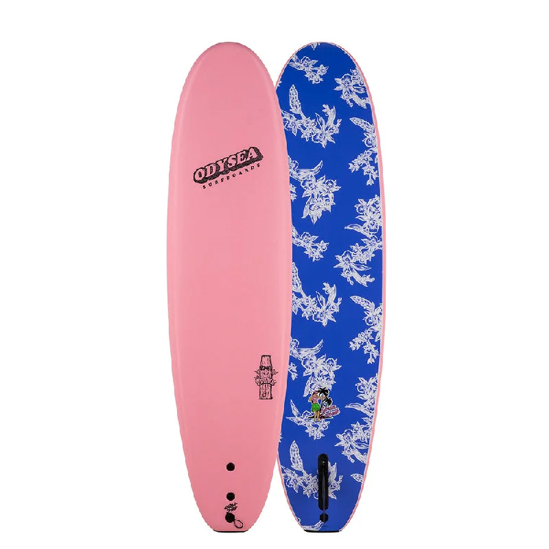 surfboard board covers with heavy-duty material for durability-Catch Surf Odysea 7'0" Plank  X Sierra Lerback Pro Surfboard - Pink / Purple