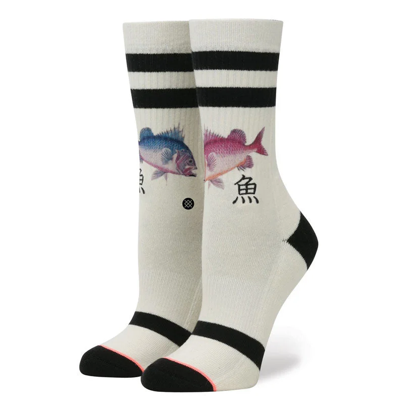 surf clothing for early-season surf-Stance Go Fish Sock