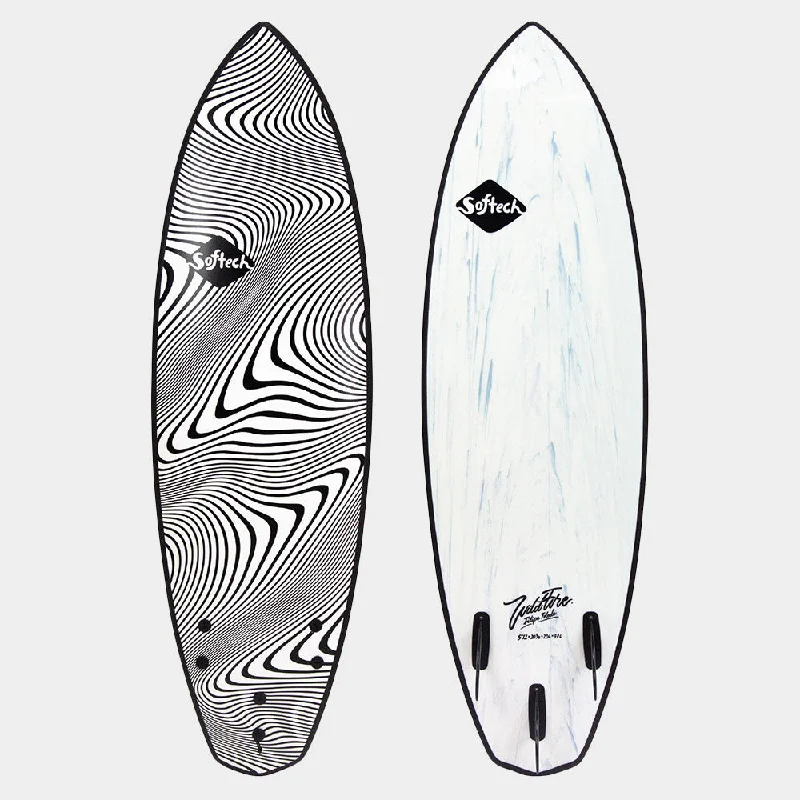 surfboard seat mounts for secure travel-Softtech Felipe Toledo Wildfire 5'11" Surfboard - Granite