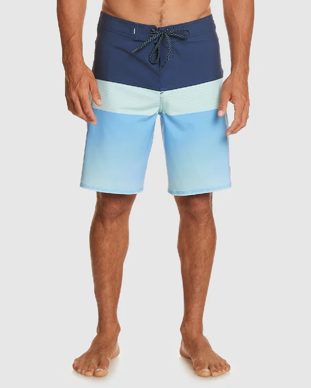 surf clothing with extra coverage for modesty-Mens Surfsilk Panel 20" Boardshorts