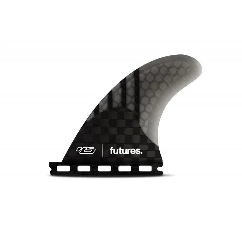 surfboard fins with stiff flex for more speed-Futures Fins HS 4.20 Generation Series Quad Rear Pair - Smoke