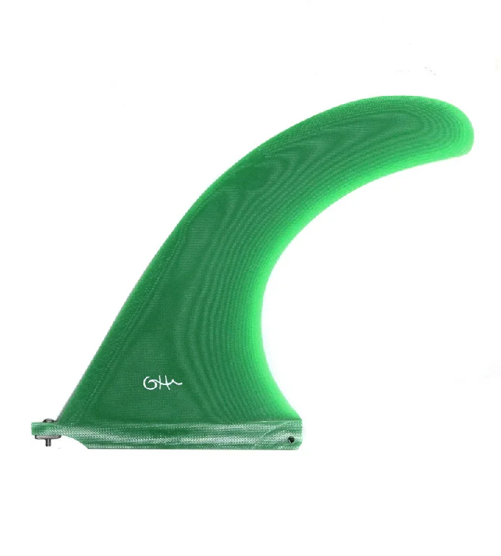 surfboard fins for retro boards-Gato Heroi E Fin (Lime)