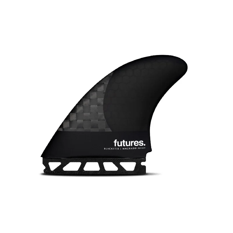 surfboard fins for quick wave navigation-Blackstix Machado Pivot