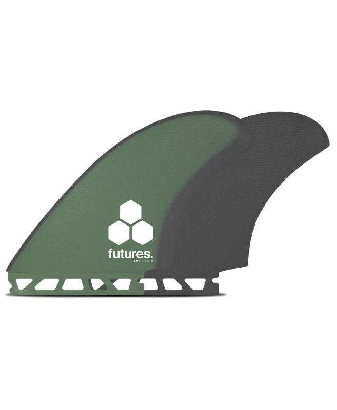 surfboard fins for deeper turns-FUTURES BMT GLASS TWIN