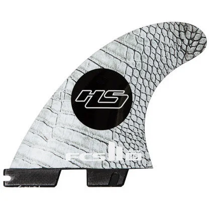 surfboard fins with minimal effort for paddle power-FCS II HS Medium Tri Fin Set