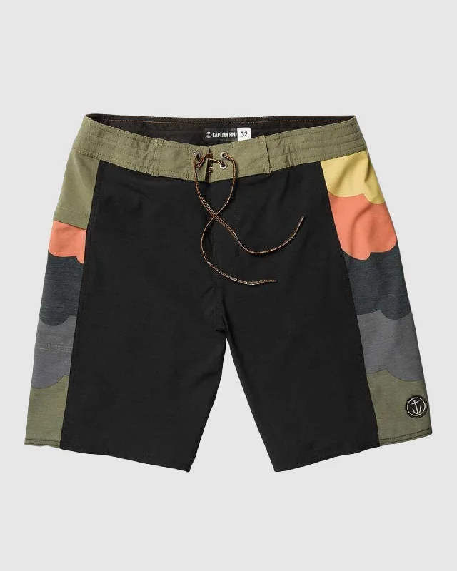 lightweight surf clothing for traveling-MENS CAPTAIN KEYHOLE PACK BOARDSHORTS