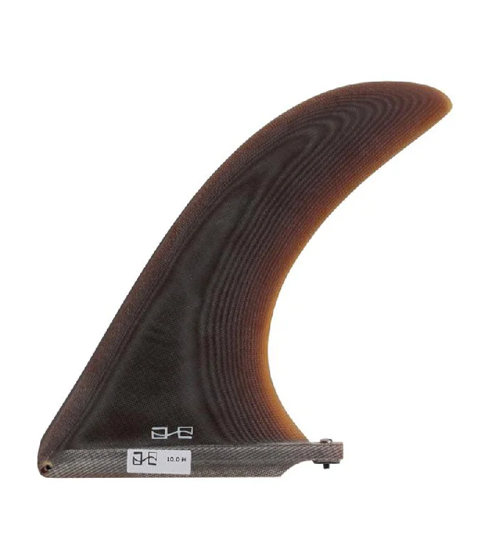 surfboard fins for extra grip in hard turns-H-Fin Rust 10.25